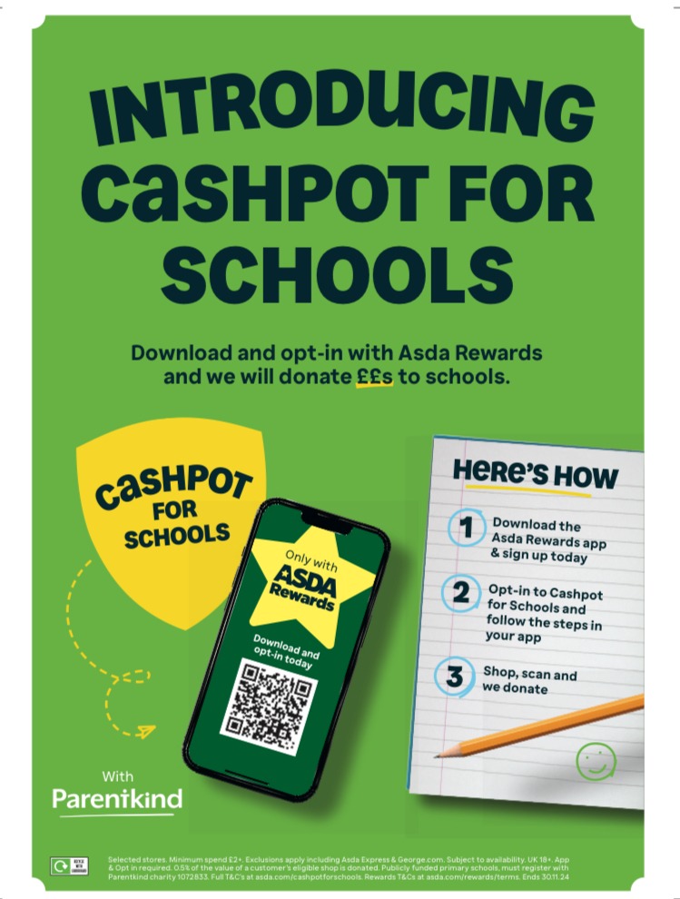 ASDA CASHPOT ADVERT